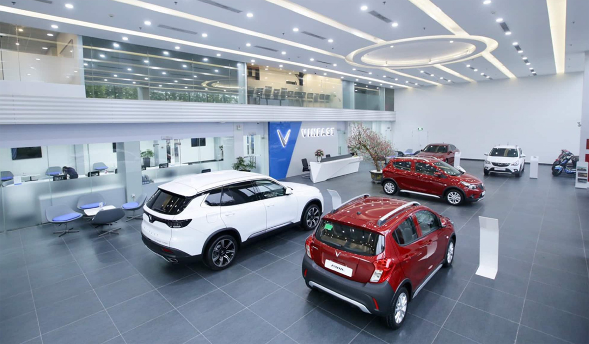 C&aacute;c d&ograve;ng xe nổi bật tại VinFast H&ugrave;ng Sơn Thủ Đức