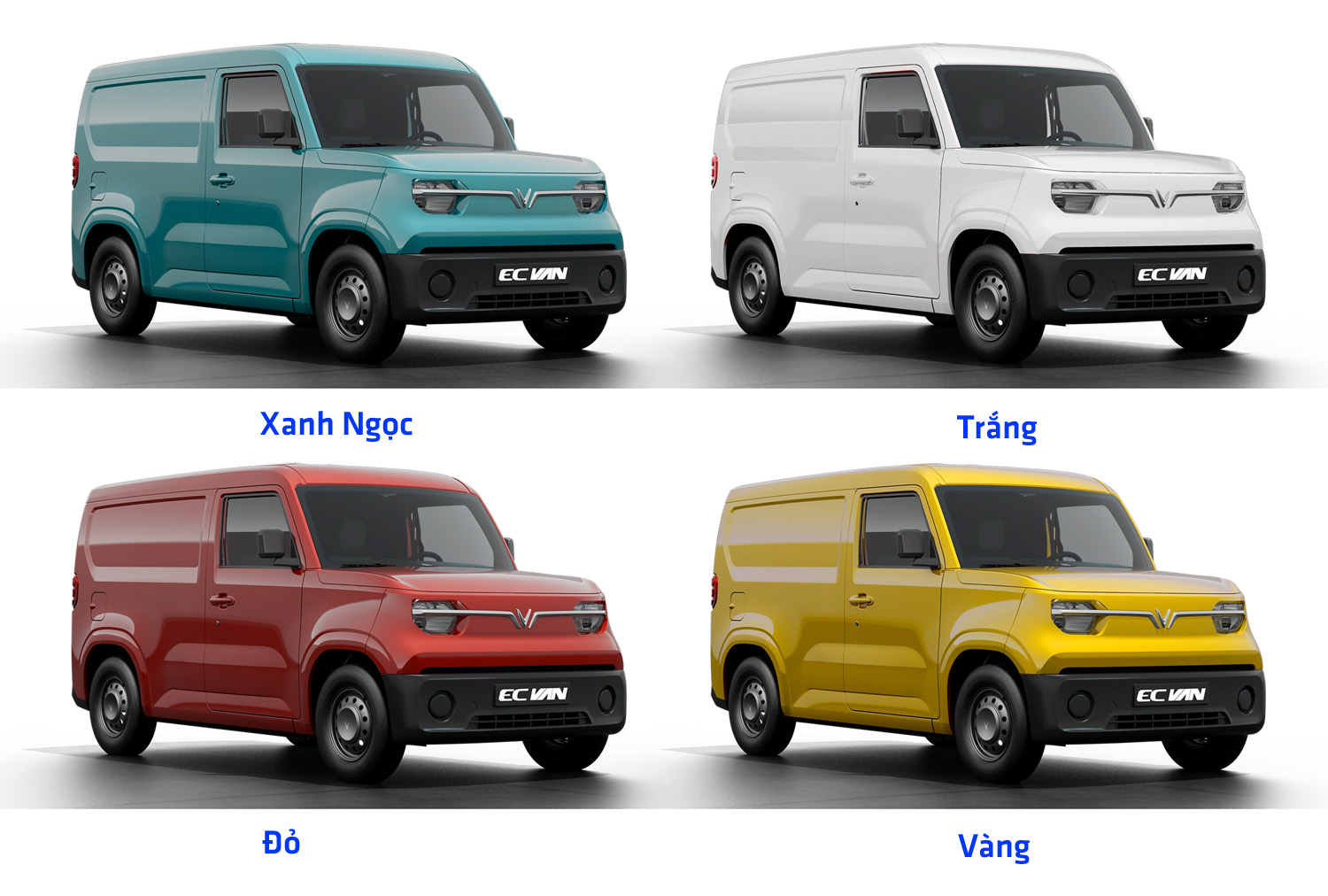 M&agrave;u xe Vinfast EC Van